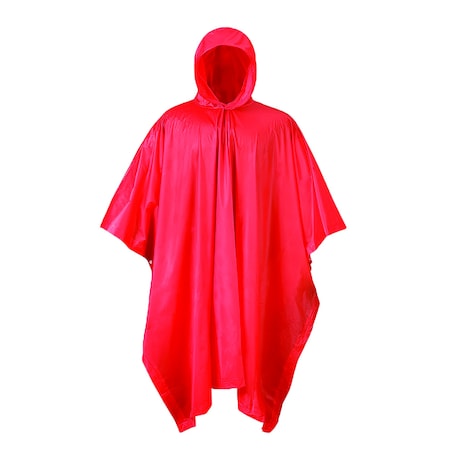 Rps Outdoors RPS TRAVEL/EMERGENCY PONCHO RED 51-111R